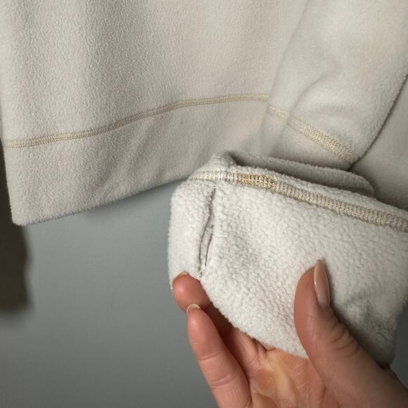 Nike Pink Fuzzy Fleece Cropped Sweatshirt Women's Large - Picture 7 of 7